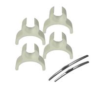 Car Antifreeze Wiper Racks - Auto Washer Brackets for Frosty Conditions | Reinforced with Locking Tabs, Winter Function Accessory, Vehicle Maintenance Add On for Windshield 1.57x1.5x0.19in