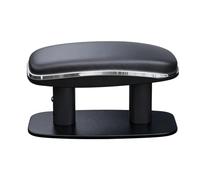 Car Arm Rest - Elbow Height Adjustable Cushion Extender | 16.5x7.7x8.5cm Pu Leather Abs Sponge Non-Slip Armrest Pad for Truck Sedan Suv Vehicle Passenger Daily Driving Road Trip Comfort Support