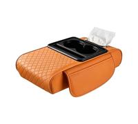 Car Armrest Cushion, Center Console Pad with Storage Pocket, 34.5x19x7.5cm, Arm Rest Cushion for Car, Console Cover Protector, Vehicle Arm Support Pad, for Truck SUV Sedan Use