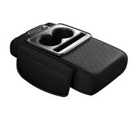 Car Armrest Cushion - Pu Leather Arm Rest Cushion | Arm Rest Cover For Car Multifunctional PU Leather Tissue Box Cup Phone For Truck Interior Vehicle Women Men Office