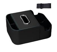 Car Armrest Storage Box - Front Seat Organizer Console Extender, Multi Compartment Arm Rest Organizer, Cup Holders Tissue Holder Storage Case For Drinks Placement Travel Driving Interior Arrangement