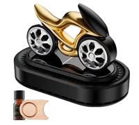Car Aromatherapy Diffuser, Car Odor Eliminator, Motorcycle Car Diffuser, Air Odor Eliminator, Reusable Solar-Powered Motorcycle Car Aromatherapy Diffuser Car Odor Eliminator and Air Freshener for Car