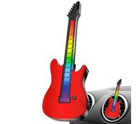 Car Aromatherapy Diffuser, Outlet Fragrance Diffuser, Small Guitar-Shaped Air Freshener, LED Atmosphere Light, Essential Oil Humidifier for Vehicle and Automotive Interior Use