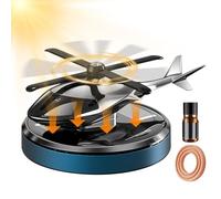 Car Aromatherapy, Helicopter Solar Car Air Freshener, 4.17x3.35x2.28