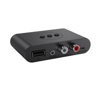 Car Audio Receivers | Stereo Wireless Audio Receiver | Streamlined Music Speaker Noise Reduction Multifunctional Adapters For Travel Vehicle Road Trip Automotive Auto Truck Appliances