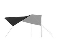 Car Awning, SUV Tent, Camping Shade, Waterproof Sun Shelter, Outdoor Rear Tarp, Silver-Coated Cloth, 149,61 x 110,24 pulgadas, para SUV, Truck, Sedán, RV, Beach, Fishing, Travel, Picnic, Adventure Use