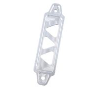 Car Batteries Hold Down, Aluminio Alloy Mount Bracket, 6.81x1.77in Automotive Tray, Versatile Triangular Clamp Design for Automobile, Trailers, RVs, Trucks, Battery Tray