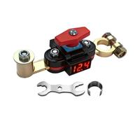 Car Battery Cut off Button 12v/24v Rotary Leak Protector - LED Voltage