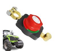 Car Battery Disconnect - 12V/24V Heavy Duty Battery Shut Off Switch, Anti Leakage Isolator Replacement for Vehicle Power Control, Marine Truck Excavator Tractor Equipment Safety Accessory