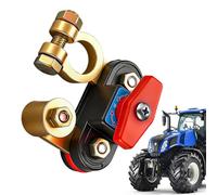 Car Battery Disconnect Control - 12 24V Manual Copper Rotary Switchs for Vehicle Power Cut Off | Quick Disconnect Battery Isolator for Boat Motorcycle Trailer RV ATV Generator Safety Use