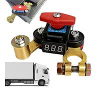 Car Battery Disconnect Device - Heavy Duty Automotive Accessories - Truck Top Post Battery Disconnect Device | for Electrical Circuit Negative Terminal Vehículo Truck RV Marine