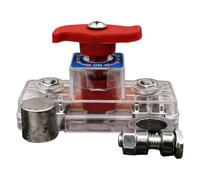 Car Battery Disconnect Switch Button - Vehicle Power Management Control, Manual Main Power Cut Off with Leakage Protection Device | Automotive Battery Control for Sedan SUV Truck Van RV, Garage