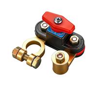 Car Battery Disconnect Switches 12-24V, Copper Manual Rotary Battery Cut/Shut Off Switches Quick Disconnect for Boat Motorcycle Vehicle