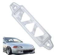 Car Battery Hold Down, Mount Bracket with Triangular Clamp, Aluminum Alloy Tray for Automobile, Trailer, RV, Truck, Design for Secure Battery Placement, 6.81x1.77inches