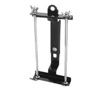 Car Battery Holder, Adjustable Crossbar, Fixing Tool with Secure Bolts, Space-Saving Design with Firm Grip, 4.8x1.85x0.56 inches Automotive Accessory, Utility Supply for 19-27cm Battery Sizes Daily