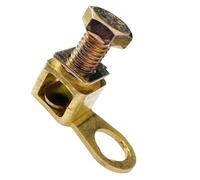 Car Battery Terminal - Universal No Crimp Copper - Battery Cable Ends Car Accessories - For Sedan RV Van Vehicle Maintenance Installations Fitting