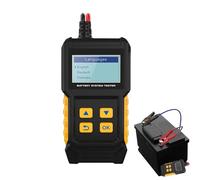 Car Battery Tester, Vehicle Battery Analyzer, Compact Smart Diagnostic Tool, Accurate Electrical Circuit Reader, Alternator Health Checker, Portable Use for Rv Boat Atv Motorcycle