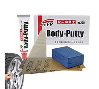 Car Body Putty Repair Kit - Small Filler For Deep Scratch Repair | Automotive Primer Ƒiller For Cař Bođy Filling | Easy Sandable Puttŷ Foř DIY Auto Ɓody Repaiř, 1 Kiț