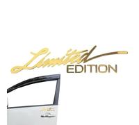 Car Body Sticker Limited Edition - Nickel-Plated Metal, 3.0x0.7in Motorcycles & Car Decal | Trunk Rear Emblem Badge, Adhesive Logo Sticker For Cars, Motorcycles, Refrigerators, Walls