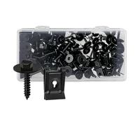 Car Bolt Set - 80pcs Nut Clips & Body Screws, Self Tapping Screws Design