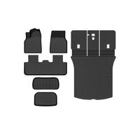 Car Boot Protector with Universal Side Protector Alfombrillas Impermeables Maletero Accesorios para Tesla para Model Y Juniper 2025 TPE Floor 3 Highland 2024(8MY Juniper 2025,Left Hand Drive)