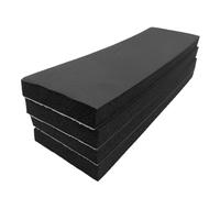 Car Bumper Guard - Wall Protector | 4PCS Rubber Anti-Collision Pads | Garage Wall Foam Protector Blocks for Car Door & Parking Lot Protection, Universal Auto Scratch Prevention Pads