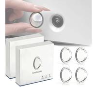 Car Camera Lens Protector,Car Backup Camera Clear High-Transparency Shield,360° Panoramic HD Waterproof Dustproof Durable Cars Lens Protective Sticker,Simple Adhesive Installation (4PCS)