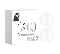 Car Camera Lens Protector - Protective Cover | 2 Pieces Anti-Scratch Lens Shield | Blocker Shield Anti-Scratch Lenss For Road Trip Daily Commute Rainy Day Long Distance City Highway Driving