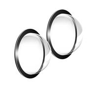 Car Camera Rain Cover - 2-Piece Weatherproof Protector, Backup Lens Guard | Automotive Camera Shield Accessory, Rainproof Cover For Car Maintenance Safety Driving Road Trip Men Women