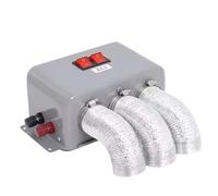 Car Camping Heater - Fast Heating Device 12v 24v | Universal Electric Unit, Adjustable Three Setting Warmth, Built-In Fan Air Circulation Tool Heavy Duty Defrosting Accessory for Vehicle Automobile Ca