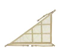 Car Ceiling Cargo Net, Triangle Storage Pocket, Double-Layer Mesh Organizer, Adjustable Strap Design for Roof Storage During Travel, Road Trips, Long-Distance Driving