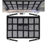 Car Ceiling Net Storage Strengthen Load-Bearing Mesh Organizer Pocket