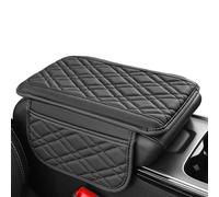 Car Center Console Cover, Leather Auto Armrest Protector, Multifunctional Console Cover Cushion, Leather Armrest Cover with Storage, Car Console Armrest Cover, Protective Leather Armrest Cover, Auto