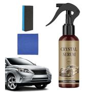 Car Ceramic Coating Spray - 100ml 9H Paint Protection, Professional Nano Coating Kit with Sponge and Towel, High Gloss Shine Scratch Protection Water Repellentt Car Paint Sealant for Auto Detailing