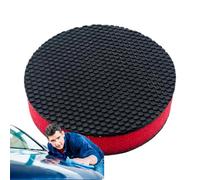 Car Clay Sponge - Cleaning Pads | ABS Tire Dressing Shine Sponge | Clay Polishing Wax Pads | Auto Cleaning Polish Scrub Set | Car Glass Painted Safe Scrubber | Non Scratch Buffing Pad For Home Kitchen