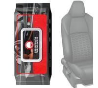 Car Cleaning Wipes - Multifunctional Long-Lasting Wet Wipes, Glass Oil Film Wet Wipe Pouch for Vehicles, Cars, Trucks, RVs, Motorcycles | Perfect for Interior Cleaning, Degreasing, Leather Seat Care