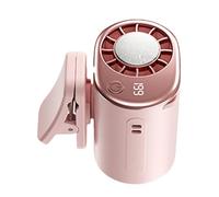 Car Clip Fan, Portable Cooling Fan, 360 Degree Rotation, Strong Airflow Device Quiet Compact Design for Traveling Fishing Jobsite Camping Road Trip Beach Men Women Teens Adults Use Kit