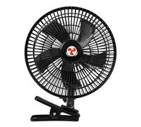 Car Clip on Fan, Personal Rotation Ventilation Supplies, 11.5 Inch Portable Oscillating Fan with Wind Gears, Heavy Duty Grip Mount, High-Velocity Airflow with Swivel Style, Interior Cooling for Trucks