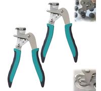 Car Clip Pliers and Disassembly Tools, Efficient Multi-Functional Automotive Snap Pliers, Heavy-Duty Alloy Steel, Effort-Saving Tool, for Fasteners Clips Buckles Rivets (2 Pcs)