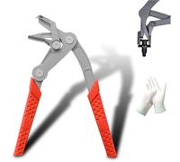 Car Clip Pliers, Multi-Functional Professional Automotive Trim Removal Tool Set, Fastener Rivet Remover for Auto Door Panels, Interior Exterior Trim, Push Pin & Plastic Buckle Disassembly (1 PC)