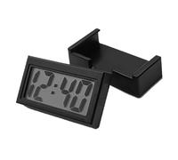 Car Clock - Adhesive Digital Dashboard Watch | Mini LED Stick On Electronic Time Display, Silent Large Screen Clock For Car Motorcycle Truck Boat Bike Fridge Classroom