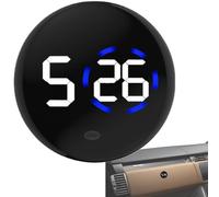 Car Clock - Digital LED Dashboard Timer | Waterproof, Compact