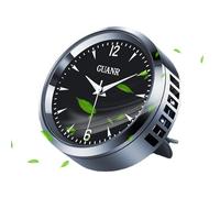 Car Clock Vent, Auto Clock with Air Freshener, Aromatherapy Odor Eliminator, Long-Lasting Scent, Interior Decoration, Vehicle Accessories for a Fresh Ride, 3.94x3.15x1.97in