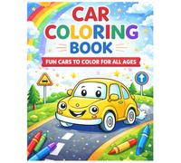 Car Coloring Book for All Ages: A Creative Coloring Experience for True Car Lovers - From Classic Icons to Modern Speed Machines