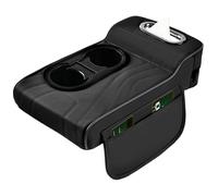 Car Console Cover, Heightened Armrest Pad, Multifunctional Middle Console Cushion with 2 Cup Holders and Side Storage Pockets for Interior Organization Driver Comfort in SUVs Sedans Trucks Vehicles