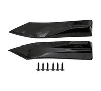 Car Corner Protector, Anti Scratch Bumper Guard Set, Rear Protection Kit, ABS Rubber Edge Shield System, Vehicle Body Safety Accessory, Sedan Truck Use 16.92x3.14 Inches