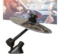 Car Crash Cymbal,Car Cymbal Air Vent,Mini Drum Crash Cymbal for Car Vent,Car Drum Cymbal Air Vent,Car Cymbal Air Vent Drums,Suitable for All Types of Vehicles-silver