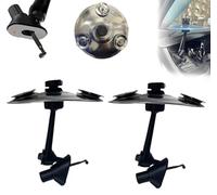 Car Crash Cymbal,Fun Air Vent Drum Cymbal for Car,Easy Clip-On Mini Cymbals for Music Lovers,Finger Cymbals Cars Accessories Decoration,Easy Installation,Suitable for All Types of Vehicles