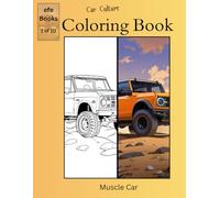 Car Culture Coloring Book Series: Muscle Car