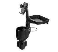 Car Cup Expander Accessory - 20x9.2x6.5inch Food Tray, Drink Station, Rotating Storage Solution Improving Vehicle Comfort | Multipurpose Phone Bracket Diningplatform Suitable Drivers Codrivers Commut